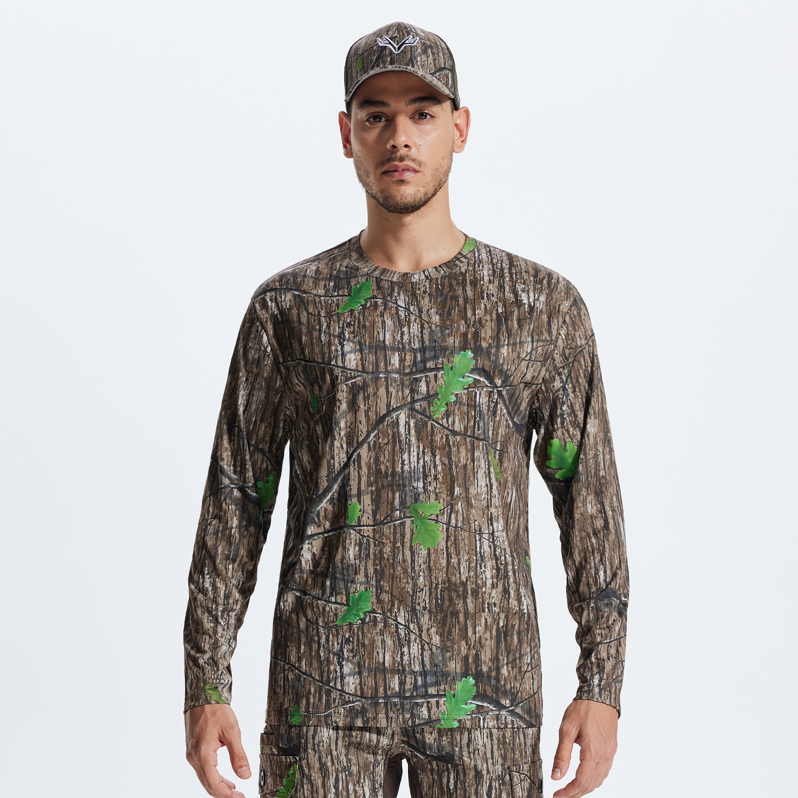LOOGU Hunting Camo Shirt ENTS GREEN T20