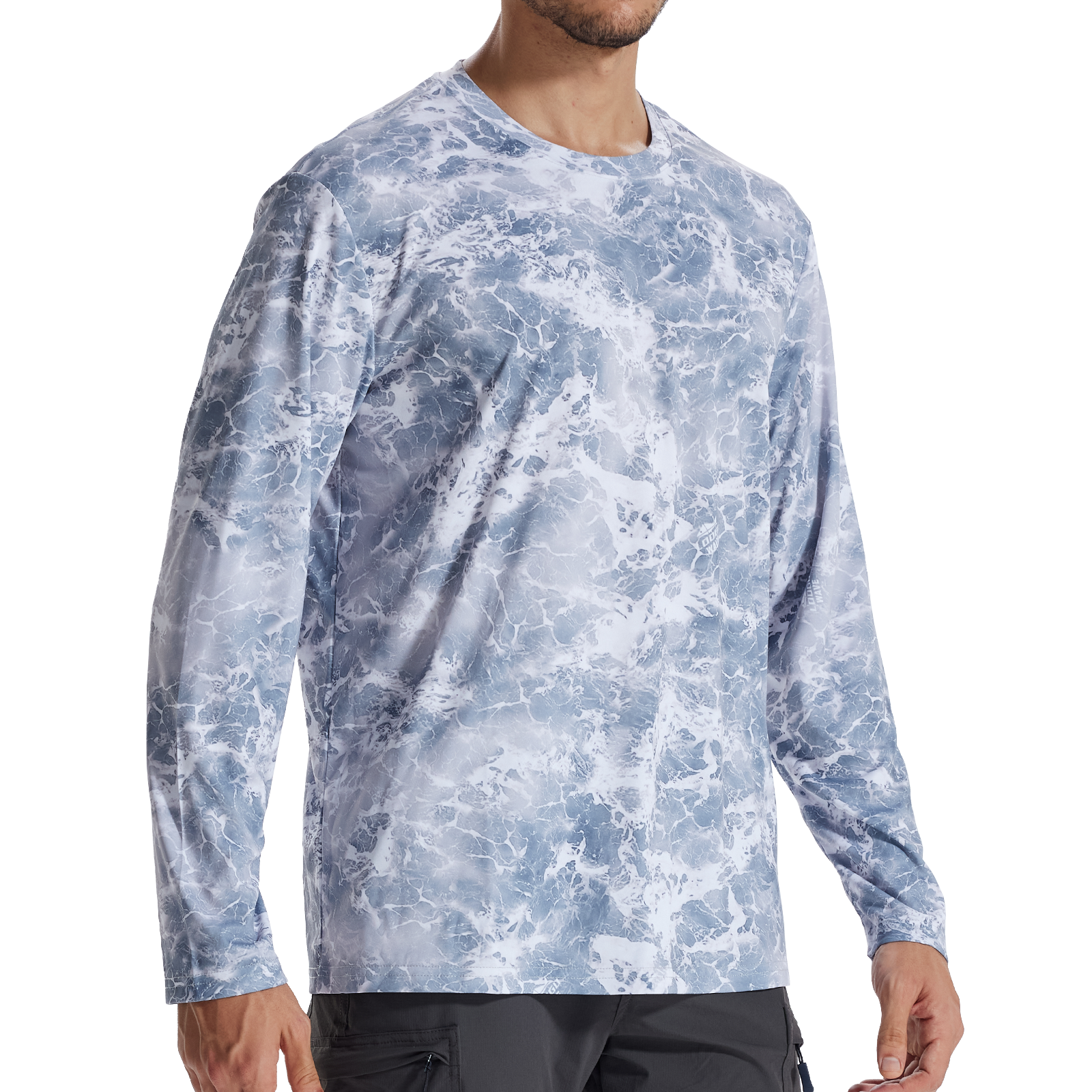LOOGU Hunting Camo Shirt  Wave Grey T20