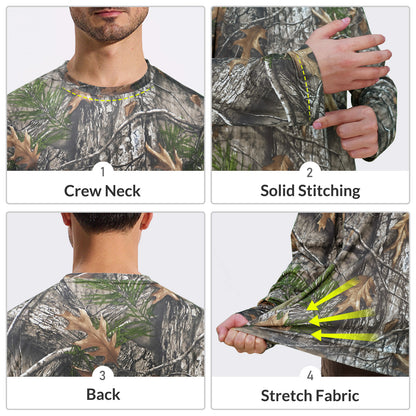 LOOGU Hunting Camo Shirt T21