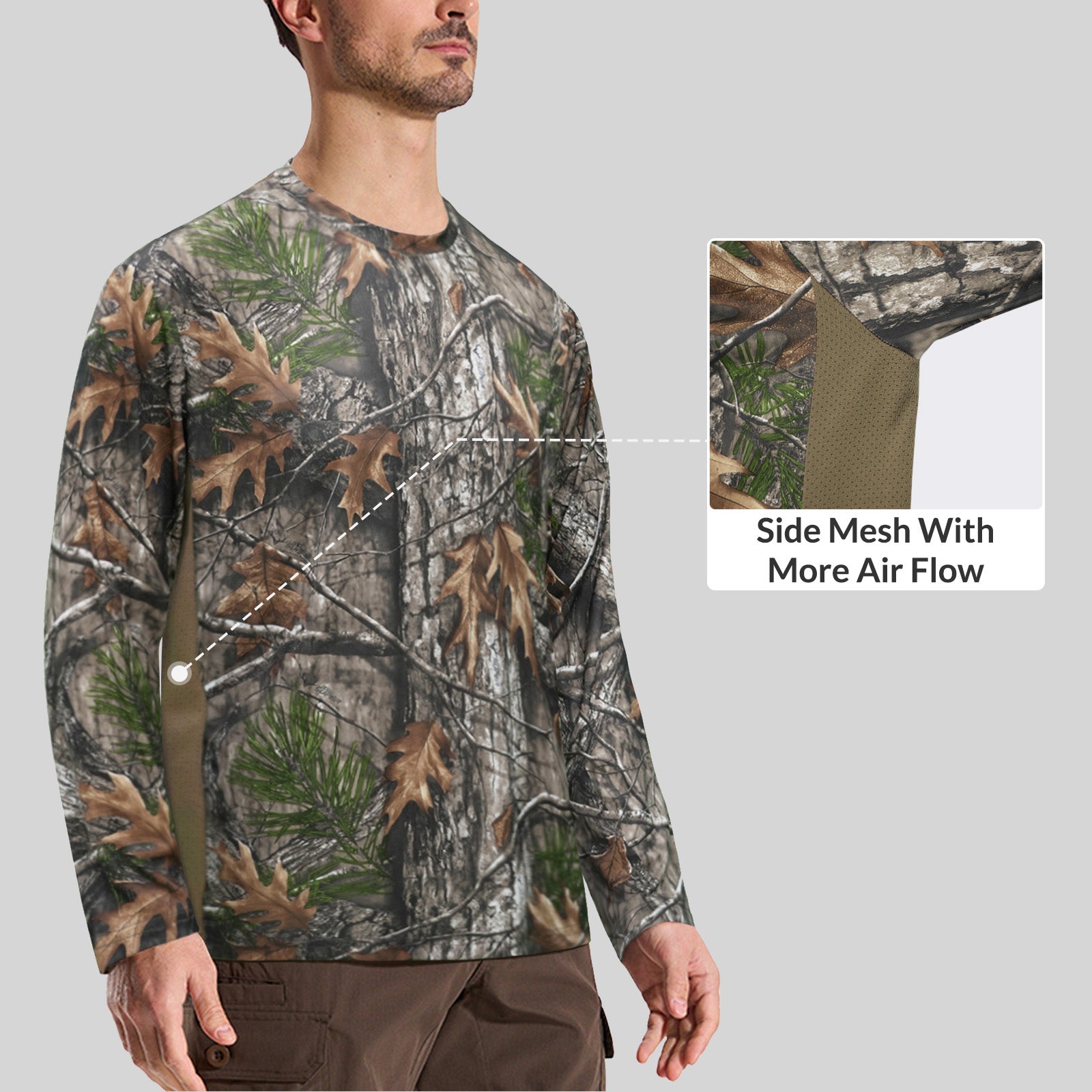 LOOGU Hunting Camo Shirt T21