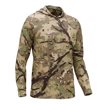 LOOGU Hunting Hoodie Long Sleeve Shirt T70