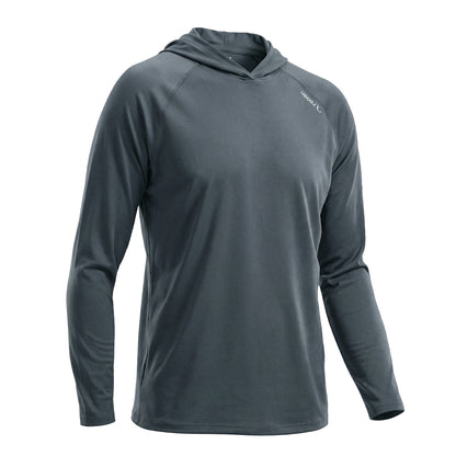 LOOGU Men's UPF 50+ Long Sleeve Shirts T70