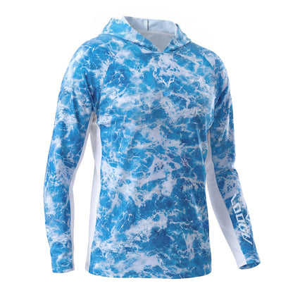 LOOGU Men’s Fishing Hoodie Long Sleeve Shirt T71