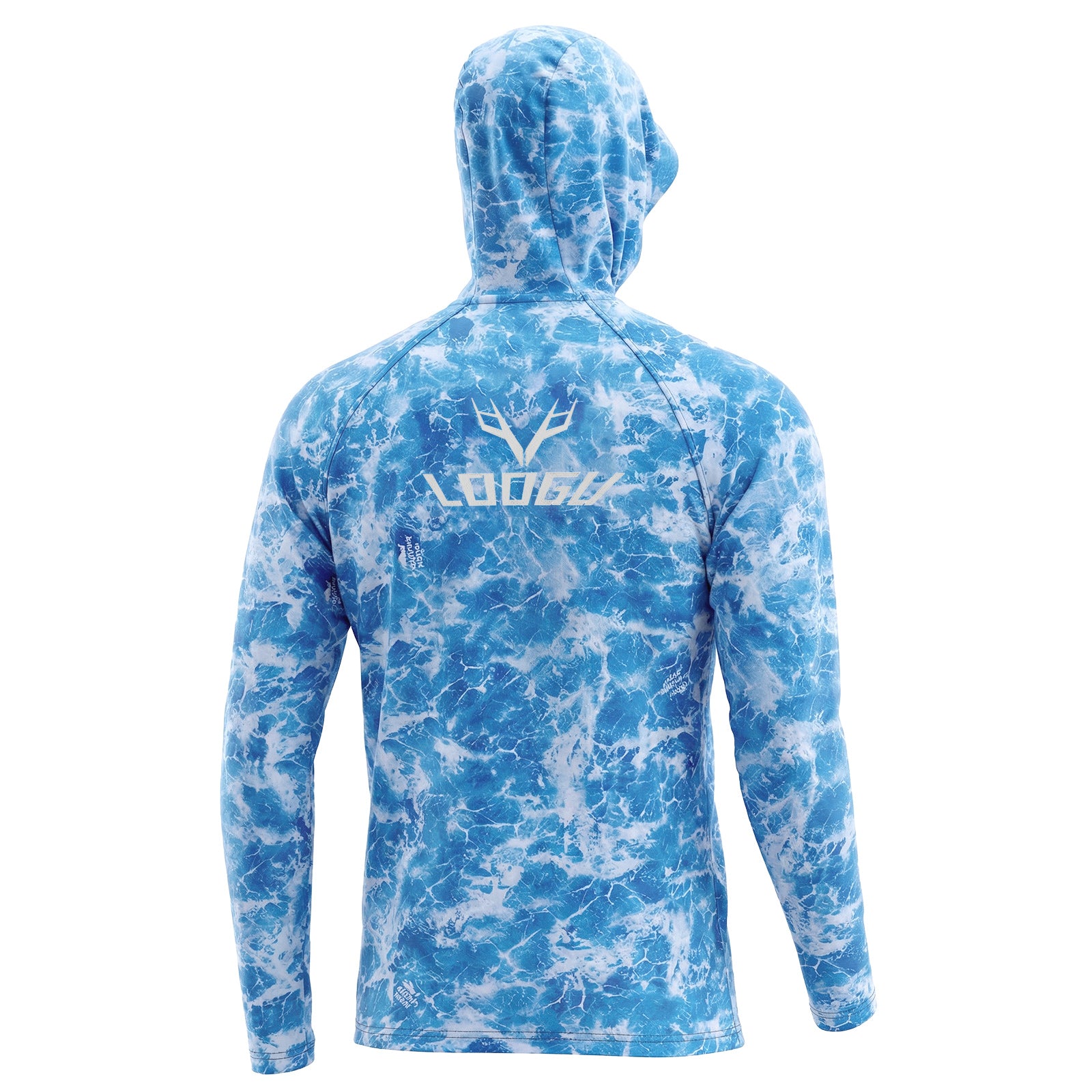 LOOGU Men’s Fishing Hoodie Long Sleeve Shirt T71