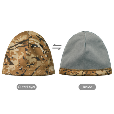 LOOGU  Unisex Camo Beanie Hat for Hunting Spretta B09