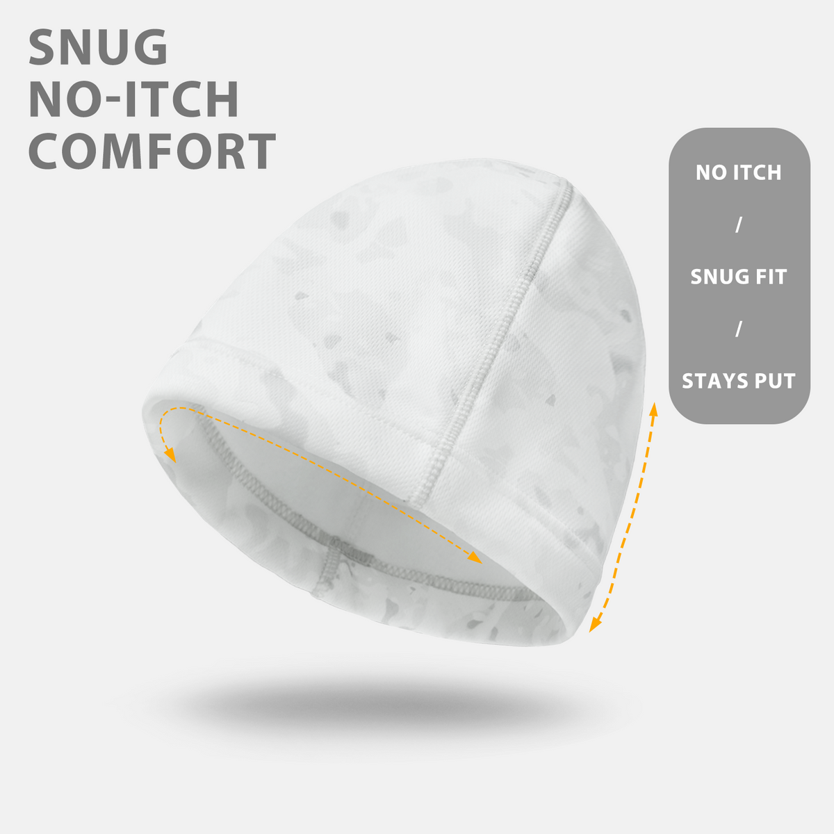 Fleece-Lined Camo Beanie B09