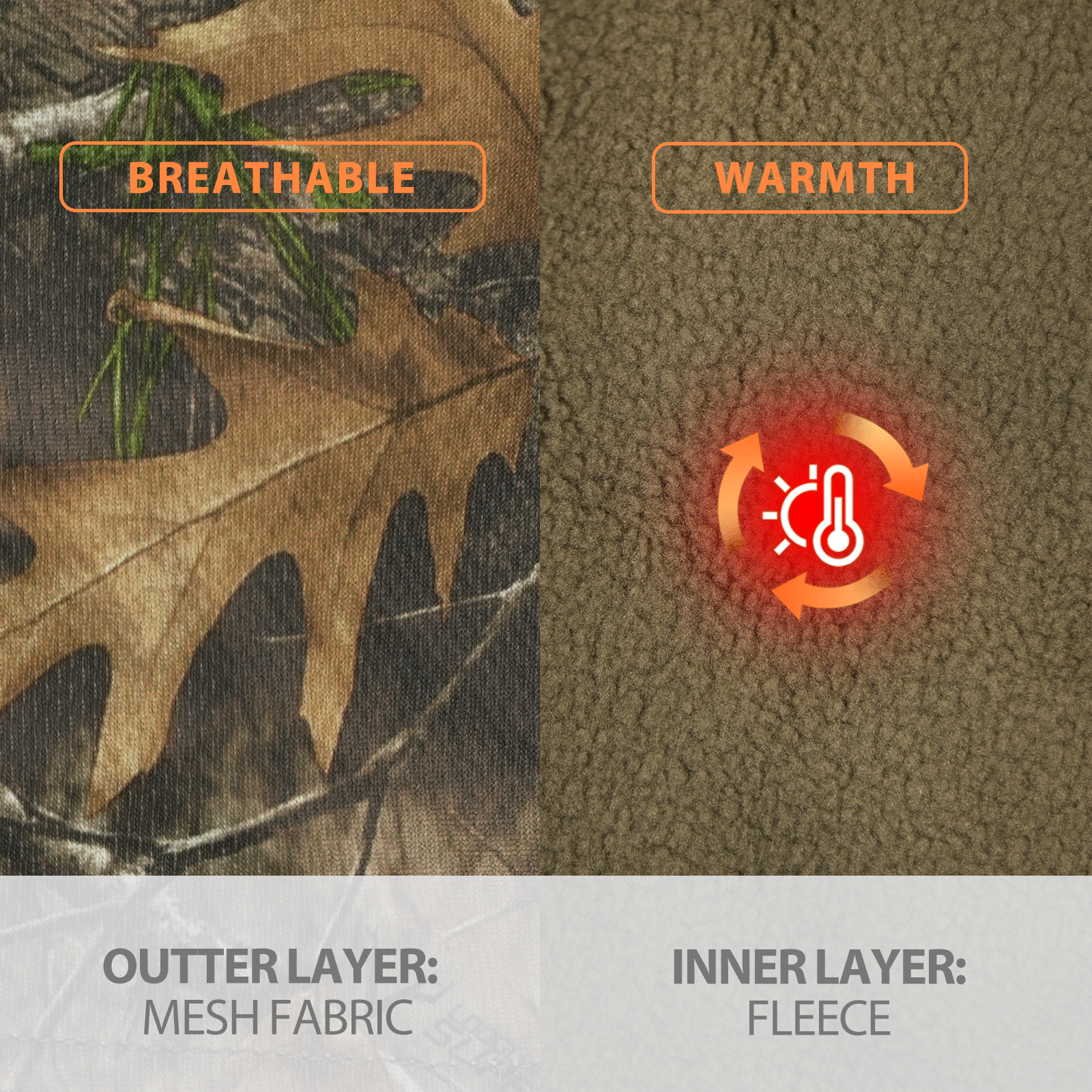 LOOGU  Unisex Camo Beanie Hat for Hunting B09