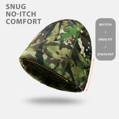 LOOGU  Unisex Camo Beanie Hat for Hunting Spretta B09