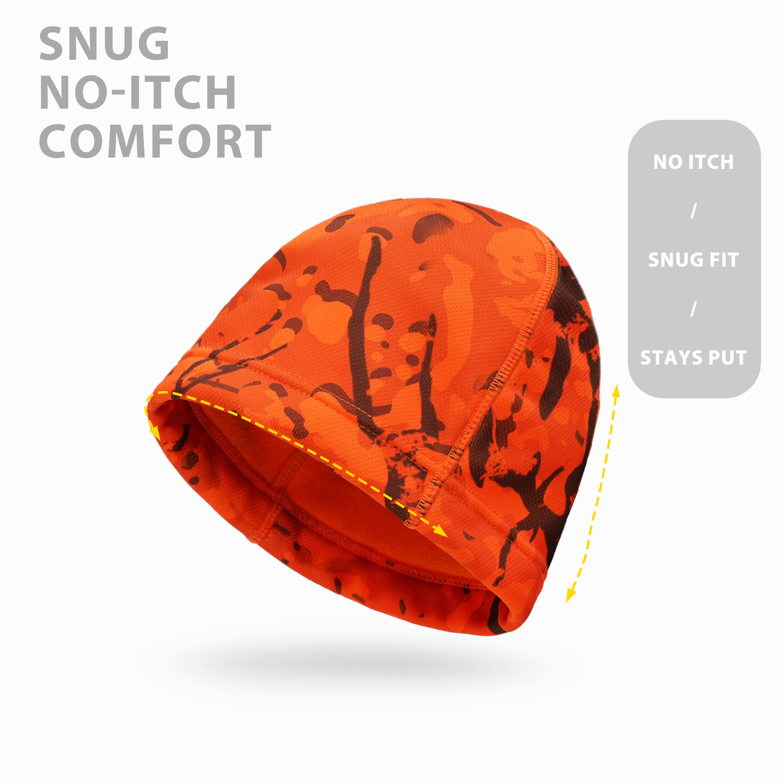 LOOGU  Unisex Camo Beanie Hat for Hunting B09