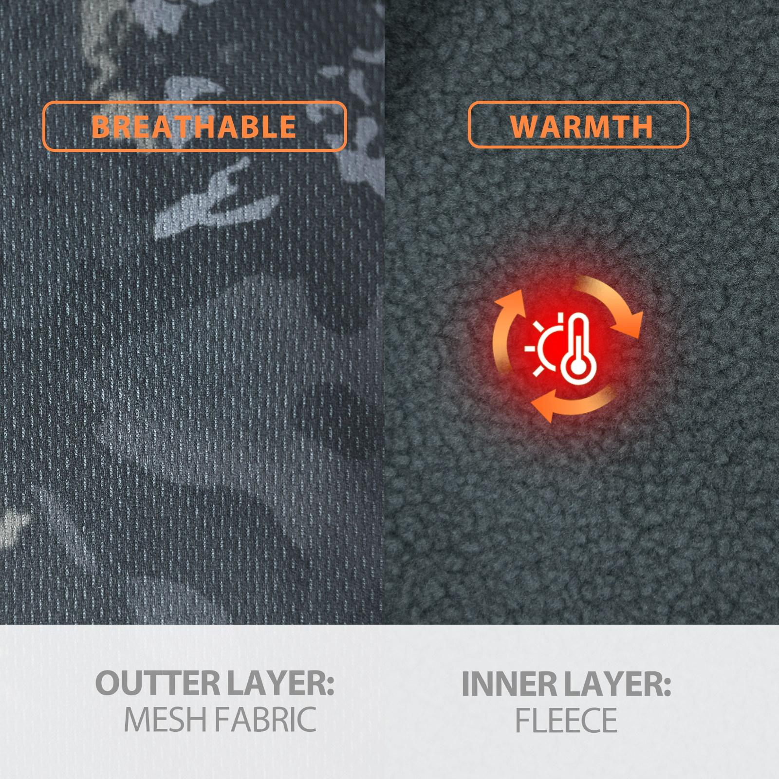 LOOGU  Unisex Camo Beanie Hat for Hunting B09