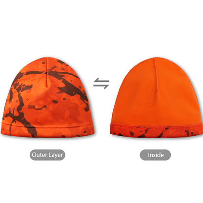 LOOGU  Unisex Camo Beanie Hat for Hunting B09
