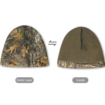LOOGU  Unisex Camo Beanie Hat for Hunting B09