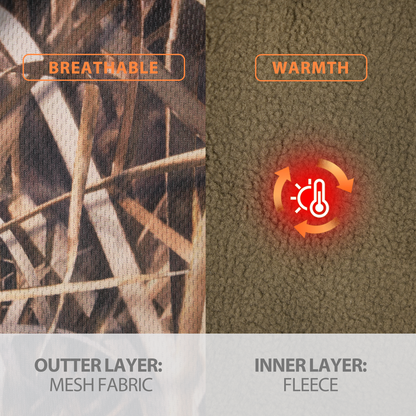 LOOGU  Unisex Camo Beanie Hat for Hunting B09