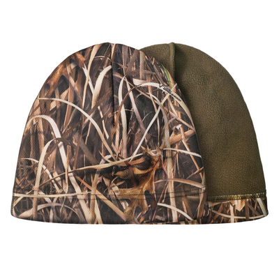 LOOGU  Unisex Camo Beanie Hat for Hunting Grass B09