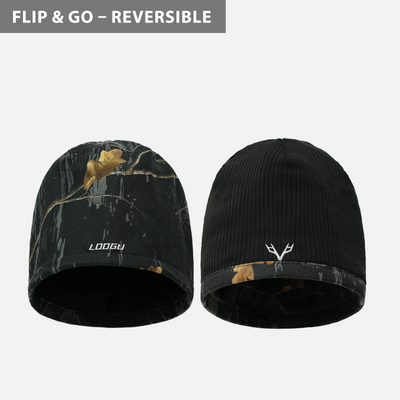 LOOGU Unisex Camo Beanie Hat for Hunting Ents B10