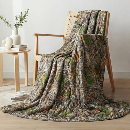 LOOGU – couverture camouflage Woobie imperméable, doublure de poncho pour le camping en plein air, la randonnée, la chasse, la survie, la randonnée, le pique-nique 