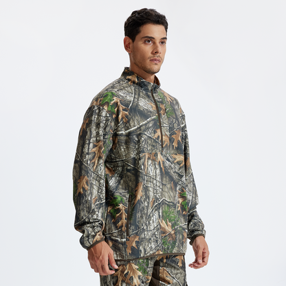 LOOGU Half Zip Hunting Fleece Pullover D30