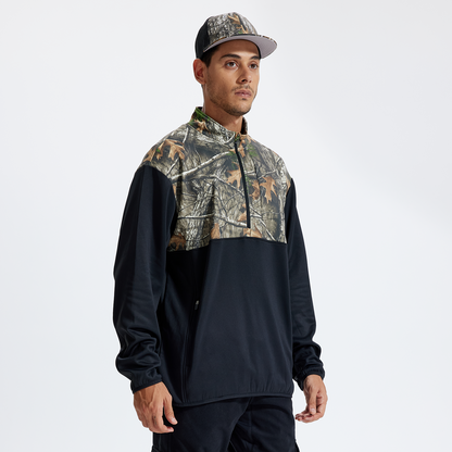 LOOGU Half Zip Hunting Fleece Pullover D30