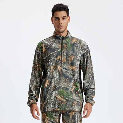 LOOGU Half Zip Hunting Fleece Pullover D30