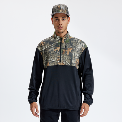 LOOGU Half Zip Hunting Fleece Pullover D30