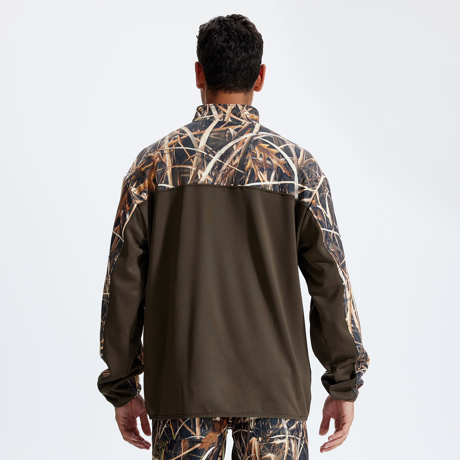 LOOGU Half Zip Hunting Fleece Pullover D30