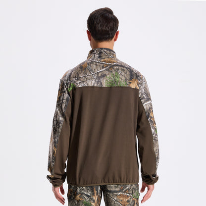 LOOGU Half Zip Hunting Fleece Pullover D30