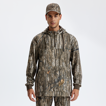 LOOGU Hunting Hoodies Fleece Lining Performance Insulation Pullover D50-1