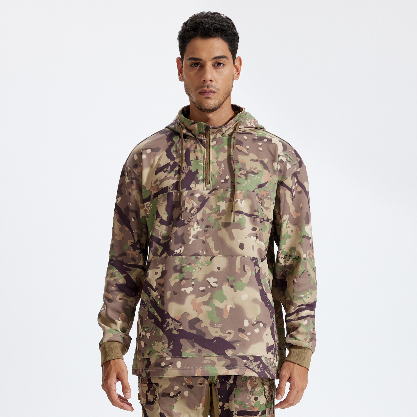 LOOGU Hunting Hoodies Fleece Lining Performance Insulation Pullover D50-1