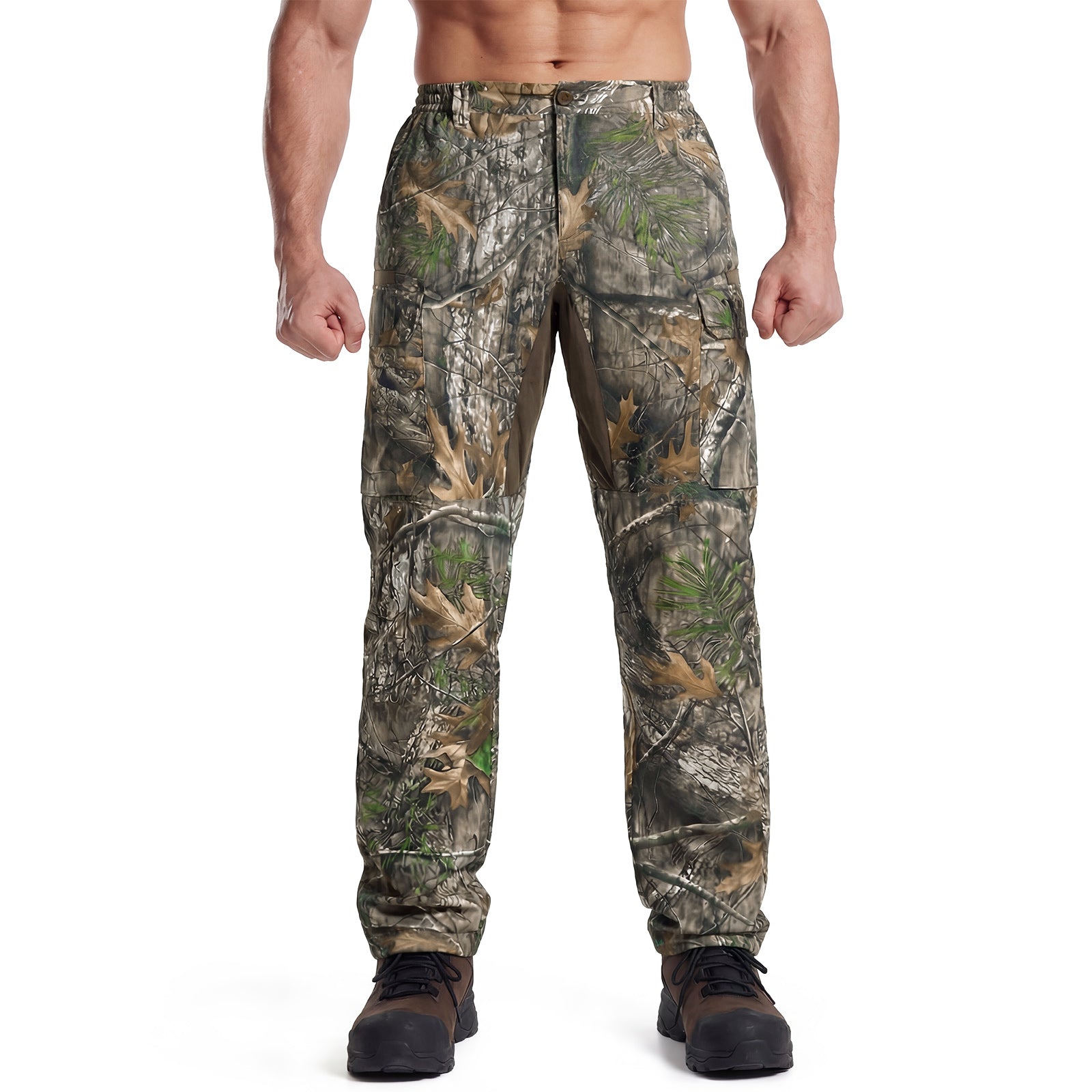 LOOGU Camo Hunting Pants 7 Pockets H30