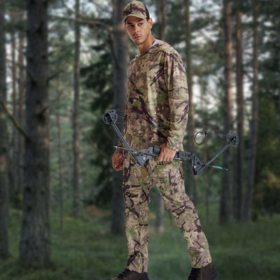 LOOGU Camo Hunting Pants 8 Pockets H61