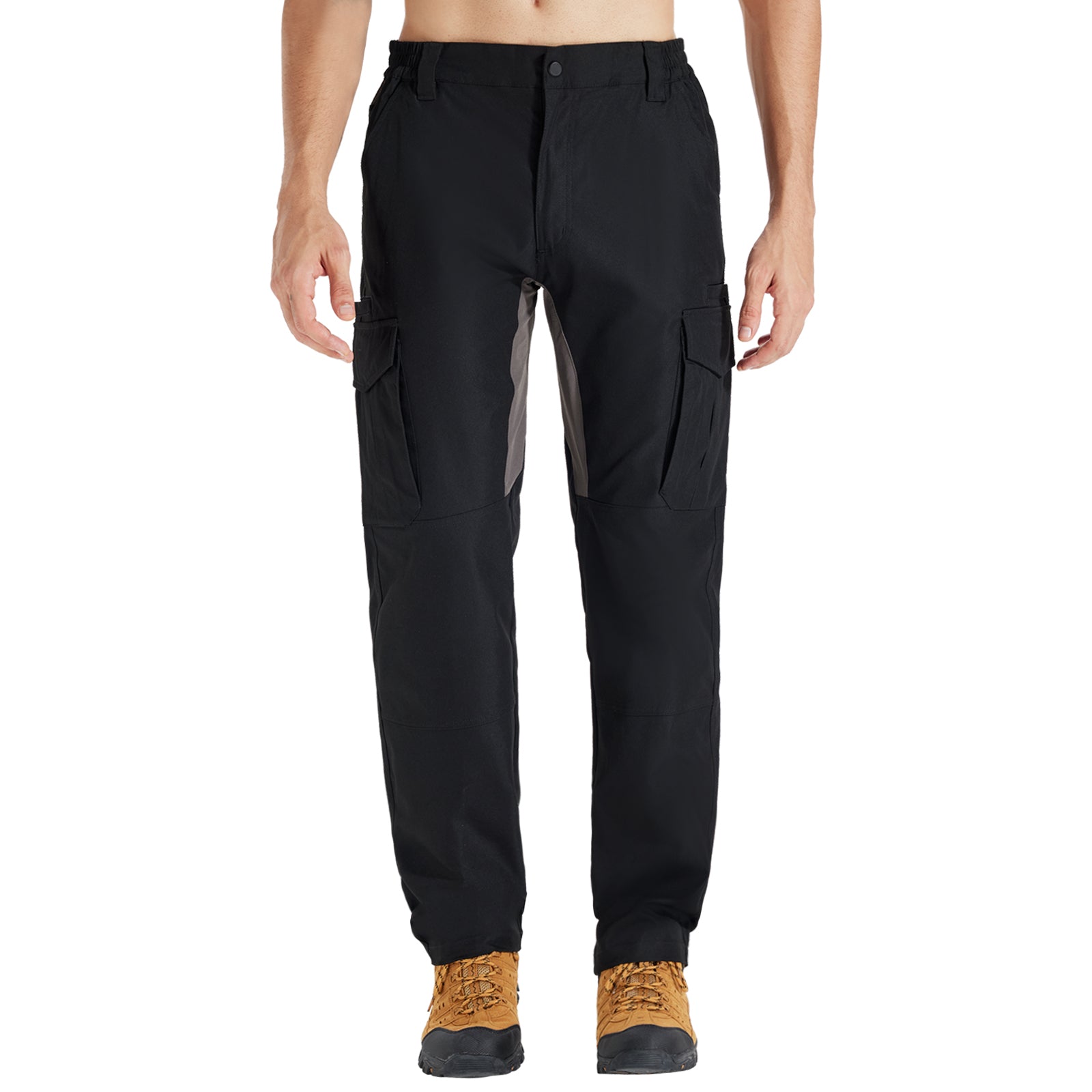 LOOGU Men's Water Resistant Tactical Pants Cargo Pants Break H61