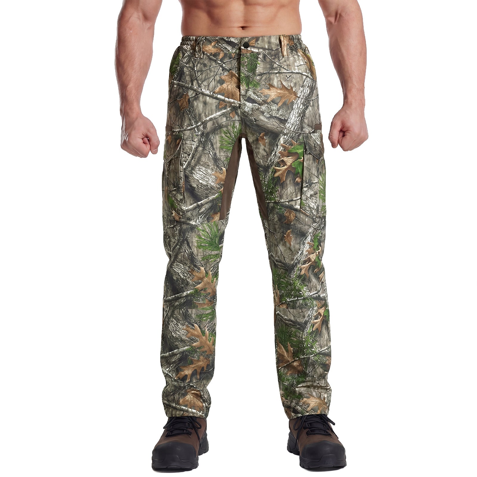LOOGU Camo Hunting Pants 8 Pockets H61