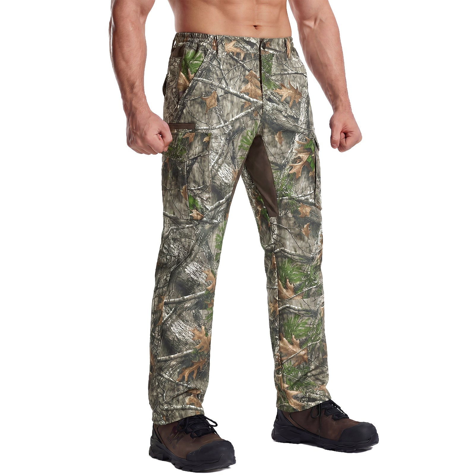 LOOGU Camo Hunting Pants 8 Pockets H61