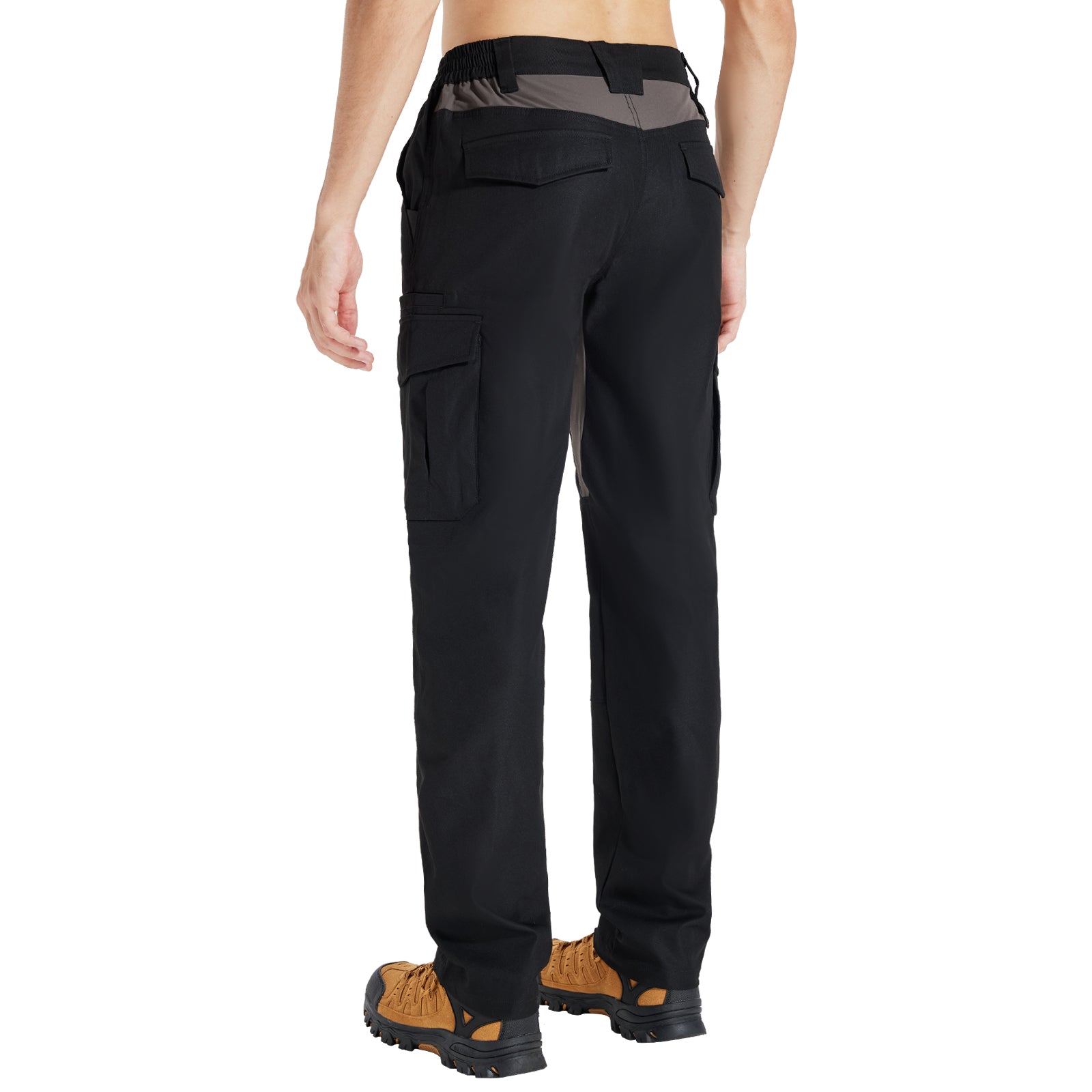 LOOGU Men's Water Resistant Tactical Pants Cargo Pants Break H61