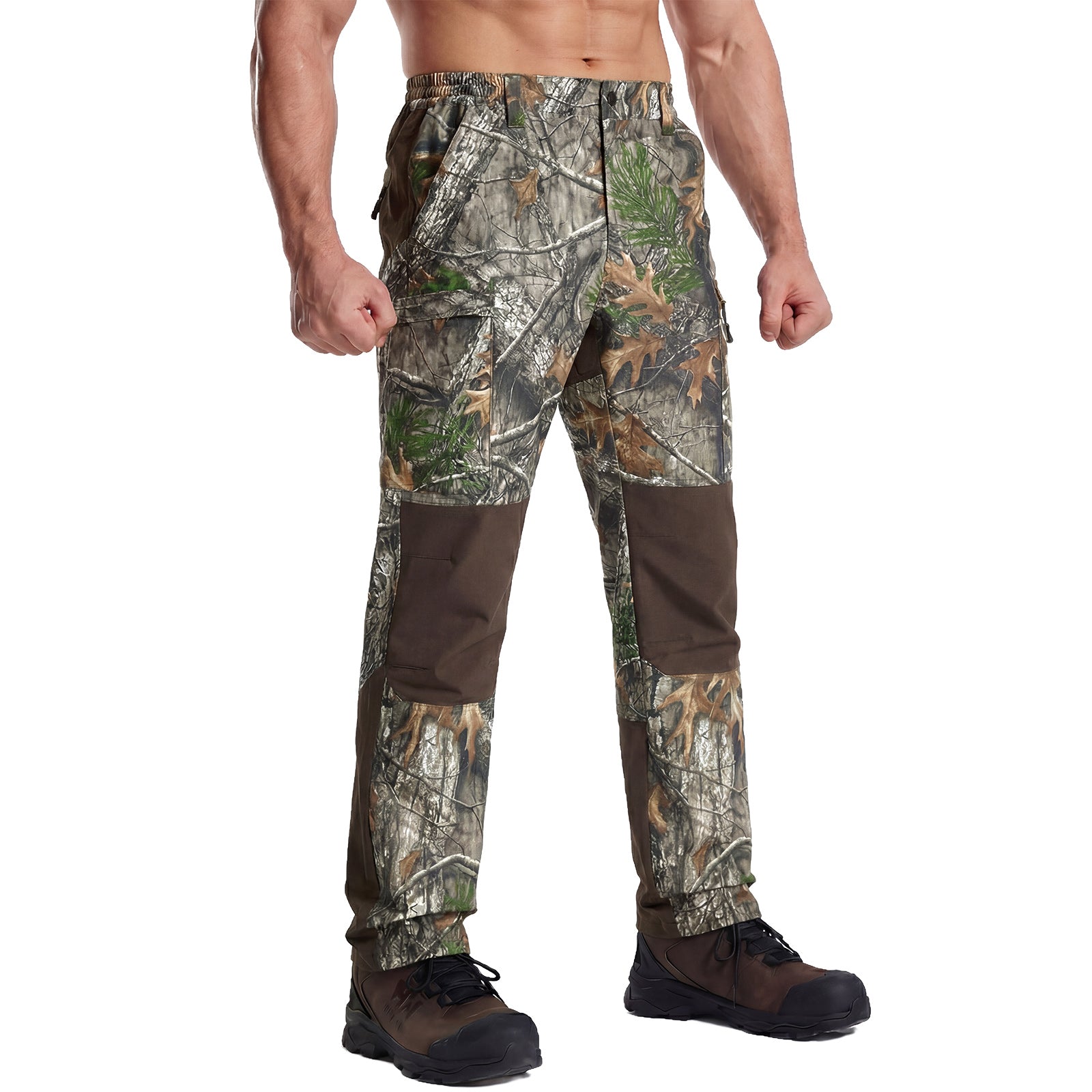 LOOGU Camo Hunting Pants 7 Pockets H70