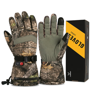 Heated Camo Hunting Gloves HG10