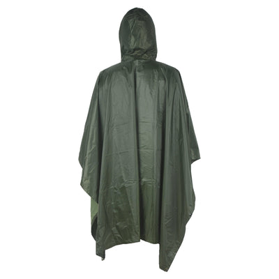 LOOGU 多功能雨披 PVC 涂层男女通用超级树迷彩