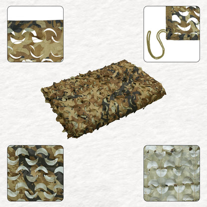 LOOGU Camping Military Hunting Camo Netting Spretta Camo