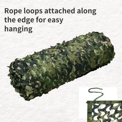 LOOGU Camping Military Hunting Camo Netting Spretta Camo