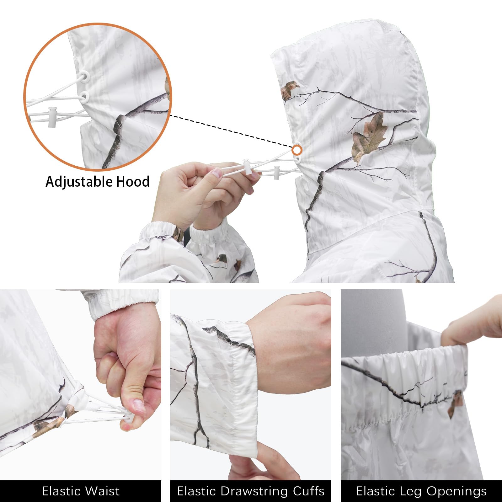 LOOGU ENTS camo rainsuit TPU RS20