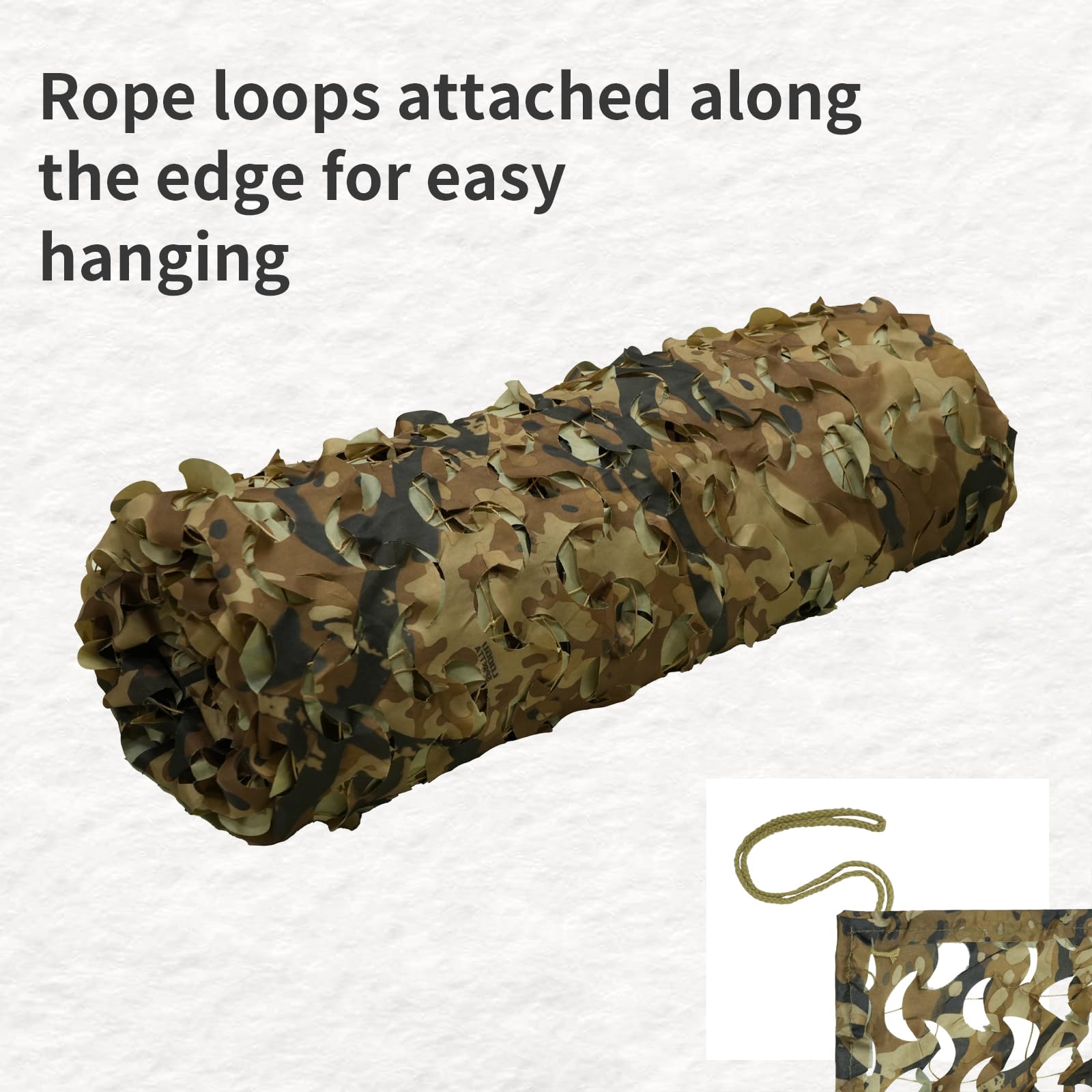 LOOGU Camping Military Hunting Camo Netting Spretta Camo