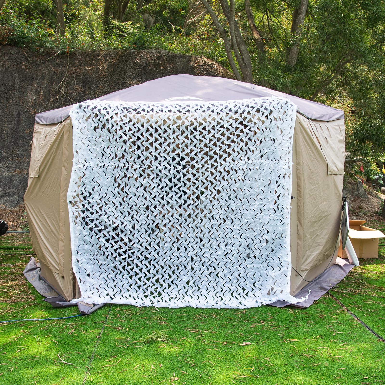 LOOGU Camping Military Hunting Camo Netting Spretta Camo