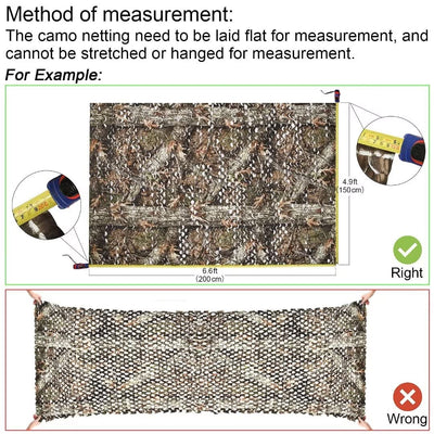 LOOGU Hunting Camo Netting With Polyester DTY 190T