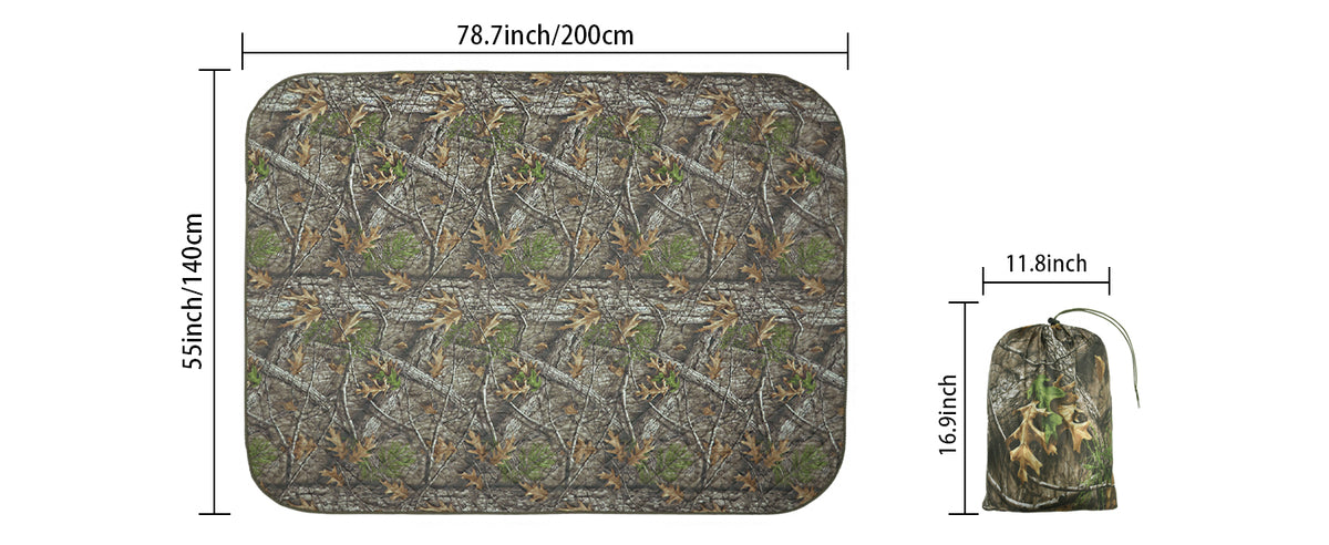 Ultrasonic-Bonded Blanket BL60 — Size information