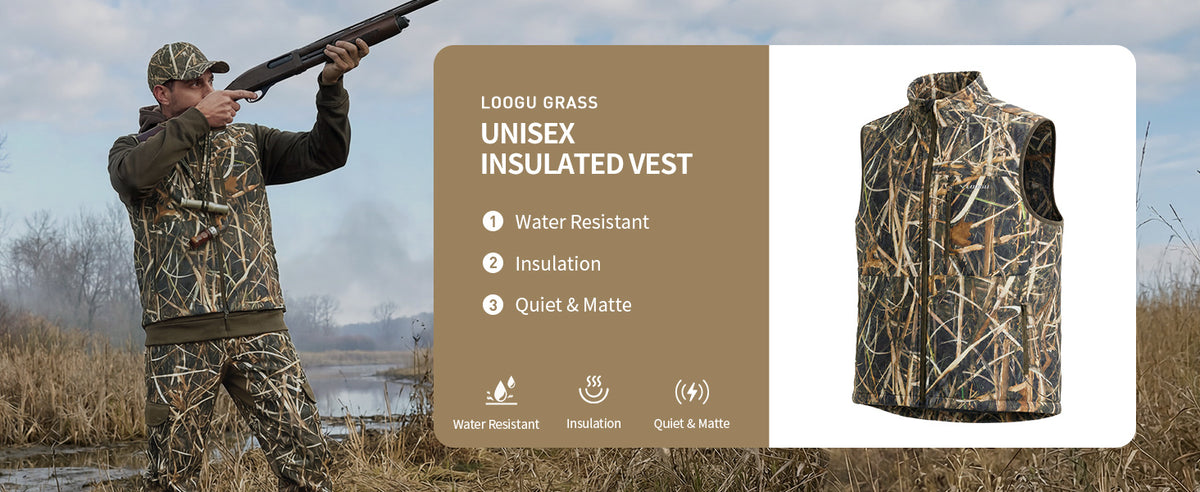 Fleece-Lined Hunting Vest M10-1 — Product details