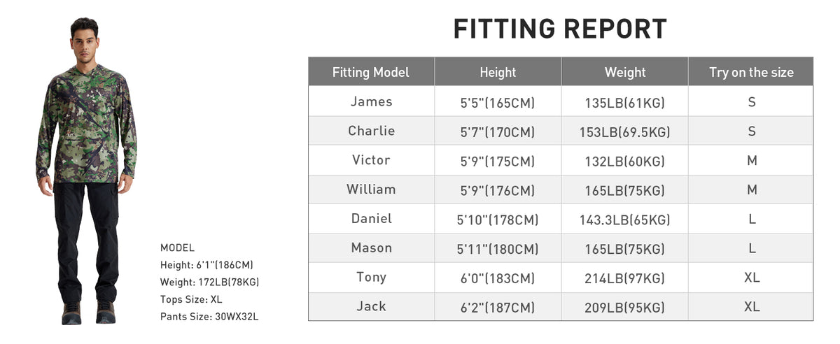 Lightweight Hunting Hoodie T50 — Fitting report