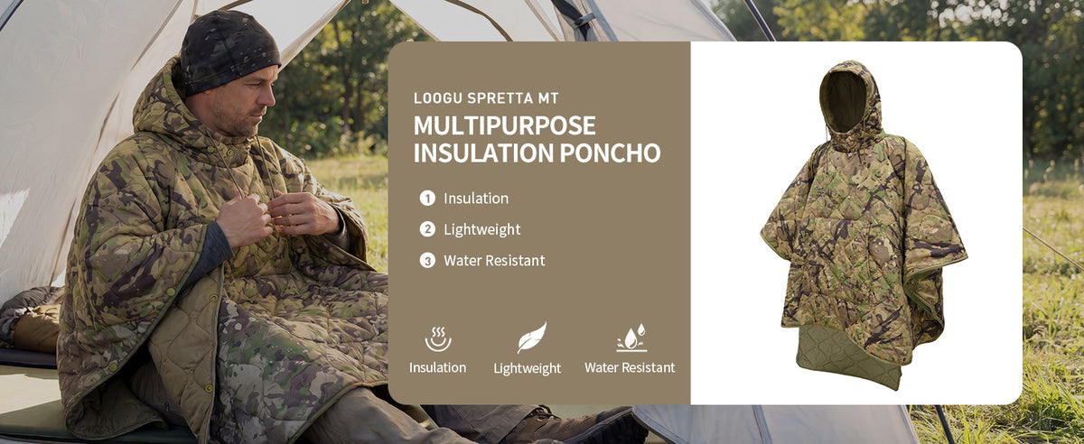 Convertible Insulated Poncho IP10 — Product details
