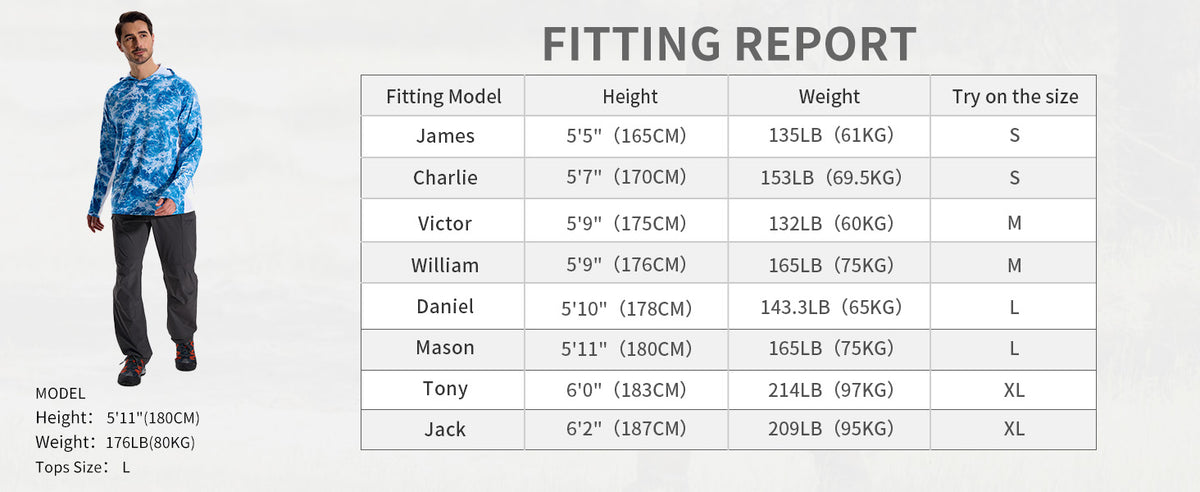 Hooded Fishing Sun Shirt T71 — Fitting report