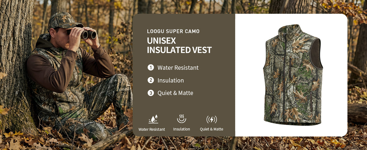 Fleece-Lined Hunting Vest M10-1 — Product details