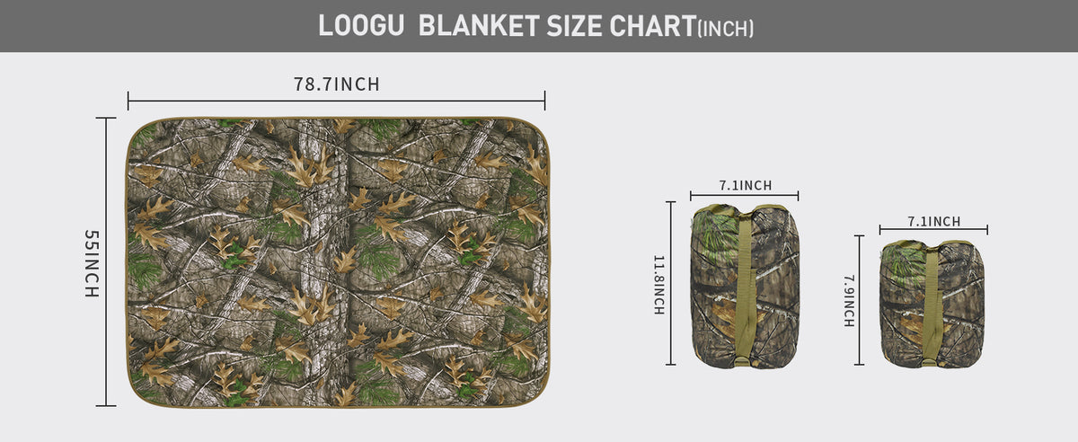 Snap-Convertible Poncho Liner BL20 — Size information